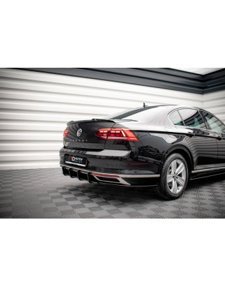 DIFFUSORE POSTERIORE street pro Volkwagen Passat B8 Facelift (Cod. M-VWPAB8FCNC-RS1B)