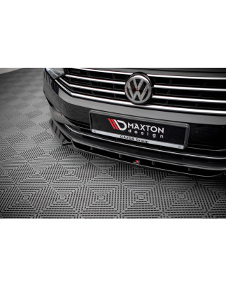 SPLITTER ANTERIORE V.1 Volkswagen Passat B8 Facelift (Cod. M-VW-PA-B8F-FD1G)