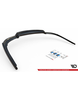 Splitter posteriore (con barre verticali) BMW 7 M-Pack F01 (Cod. M-BM-7-01-MPACK-RD1G+RD2G)