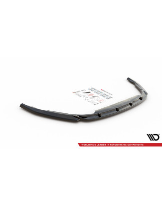 SPLITTER ANTERIORE V.1 Renault Clio Mk5 (Cod. M-RE-CL-5-FD1G)