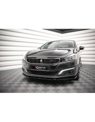 SPLITTER ANTERIORE V.1 Peugeot 508 GT Mk1 Facelift (Cod. M-PE-508-1F-GT-FD1G)