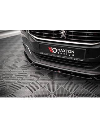 SPLITTER ANTERIORE V.1 Peugeot 508 GT Mk1 Facelift (Cod. M-PE-508-1F-GT-FD1G)
