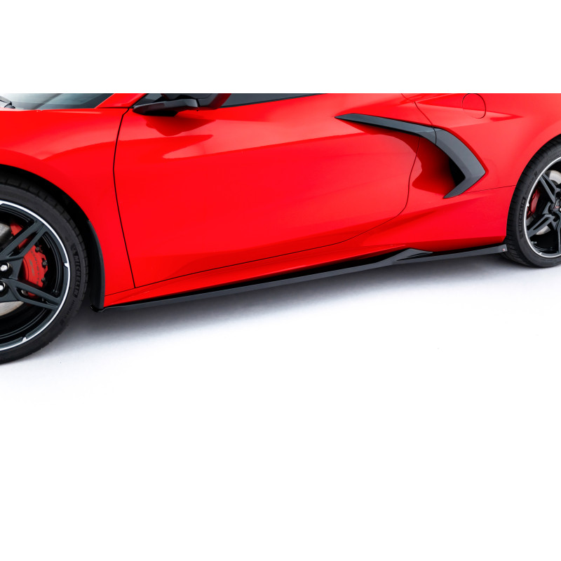 Diffusori minigonne Chevrolet Corvette C8 (Cod. M-CH-CO-C8-SD2G)
