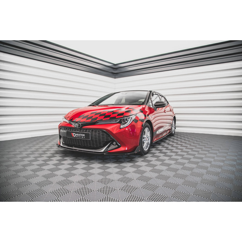 SPLITTER ANTERIORE V.1 + Flaps Toyota Corolla GR Sport XII (Cod. M-TO-CO-12-HB-GR-FD1G+FSF)