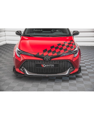 SPLITTER ANTERIORE V.1 + Flaps Toyota Corolla GR Sport XII (Cod. M-TO-CO-12-HB-GR-FD1G+FSF)