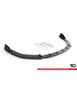 SPLITTER ANTERIORE V.1 + Flaps Toyota Corolla GR Sport XII (Cod. M-TO-CO-12-HB-GR-FD1G+FSF)