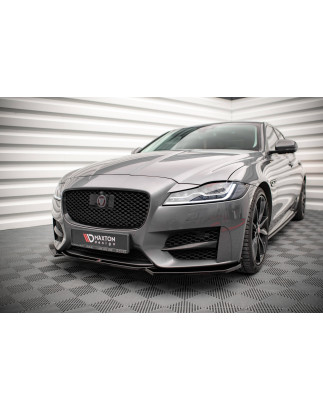 SPLITTER ANTERIORE V.1 Jaguar XF R-Sport X260 (Cod. M-JA-XF-2-RSPORT-FD1G)