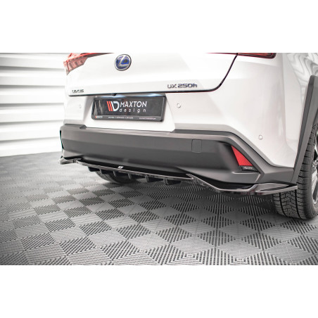 Splitter posteriore (con barre verticali) Lexus UX Mk1 (Cod. M-LE-UX-1-RD1G+RD2G)