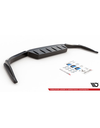 Splitter posteriore (con barre verticali) Lexus UX Mk1 (Cod. M-LE-UX-1-RD1G+RD2G)