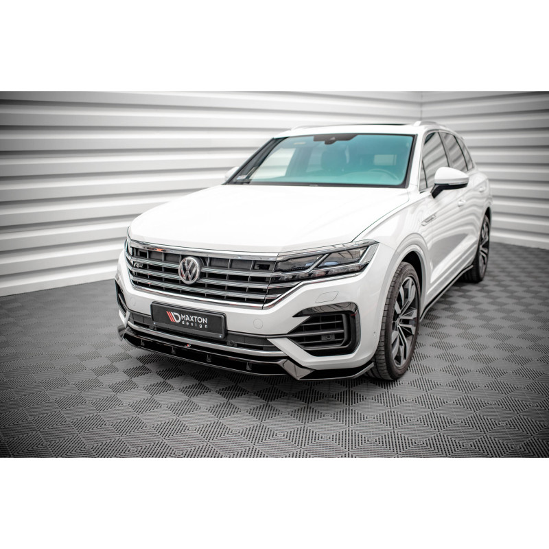 SPLITTER ANTERIORE Volkswagen Touareg R-Line Mk3 (Cod. M-VW-TO-3-RLINE-FD1G+FD1RG)