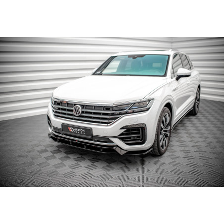 SPLITTER ANTERIORE Volkswagen Touareg R-Line Mk3 (Cod. M-VW-TO-3-RLINE-FD1G+FD1RG)