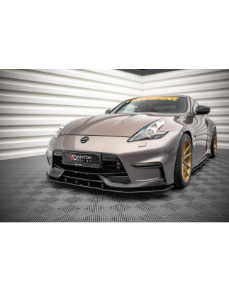 SPLITTER ANTERIORE street pro Nissan 370Z Nismo Facelift (Cod. M-NI370ZNISMOCNC-FD1B)