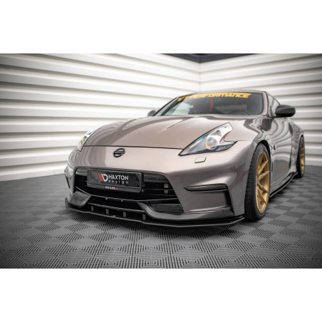 SPLITTER ANTERIORE street pro Nissan 370Z Nismo Facelift (Cod. M-NI370ZNISMOCNC-FD1B)