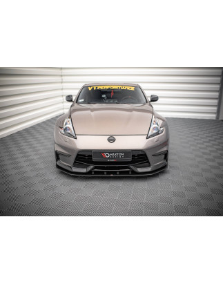 SPLITTER ANTERIORE street pro Nissan 370Z Nismo Facelift (Cod. M-NI370ZNISMOCNC-FD1B)