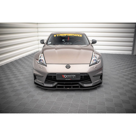 SPLITTER ANTERIORE street pro Nissan 370Z Nismo Facelift (Cod. M-NI370ZNISMOCNC-FD1B)