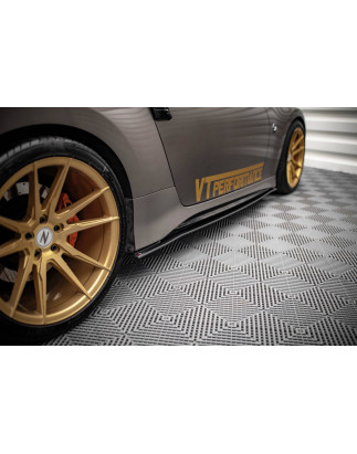 Diffusori minigonne street pro Nissan 370Z Nismo Facelift (Cod. M-NI370ZNISMOCNC-SD1B)