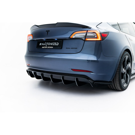 Sottoparaurti posteriore V.2 Tesla Model 3 (Cod. M-TE-MODEL3-1-RS2G)