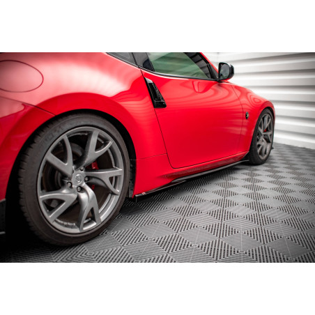 Diffusori minigonne V.2 Nissan 370Z  (Cod. M-NI-370F-SD1G)