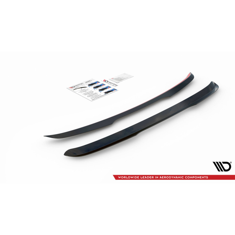 Spoiler Cap V.1  Volvo V70 Mk3 (Cod. M-VO-V70-3-CAP1G)