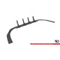 DIFFUSORE POSTERIORE street pro Dodge Charger RT Mk7 Facelift (Cod. M-DOCH2RTCNC-RS1B)
