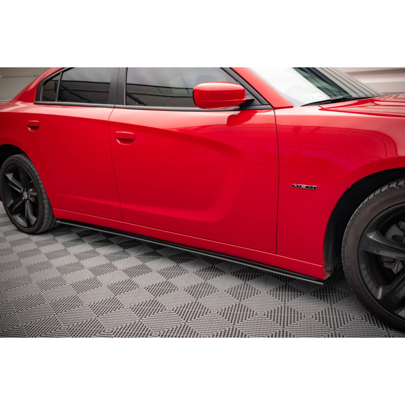 Diffusori minigonne street pro Dodge Charger RT Mk7 Facelift (Cod. M-DOCH2RTCNC-SD1B)