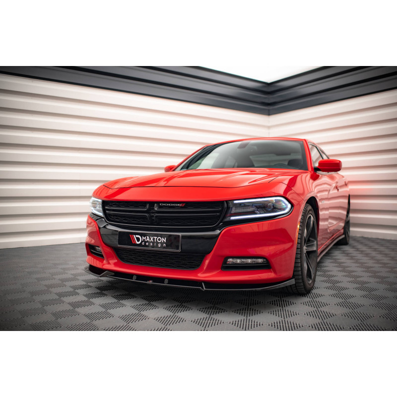 SPLITTER ANTERIORE V.1 Dodge Charger RT Mk7 Facelift (Cod. M-DO-CH-2-RT-FD1G)