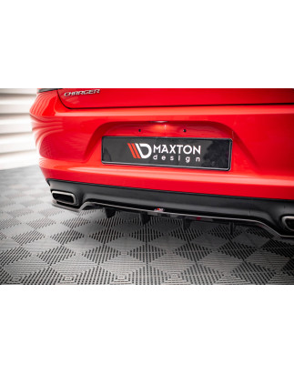 Splitter posteriore (con barre verticali) Dodge Charger RT Mk7 Facelift (Cod. M-DO-CH-2-RT-RD1G+RD2G
