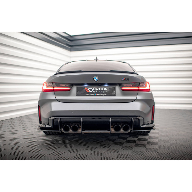 DIFFUSORE POSTERIORE street pro BMW M3 berlina / Touring G80 / G81 (Cod. M-BM3G80MCNC-RS1B)