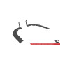 Splitters posteriori laterali Street Pro V.1 BMW M3 berlina / Touring G80 / G81 (Cod. M-BM3G80MCNC-R