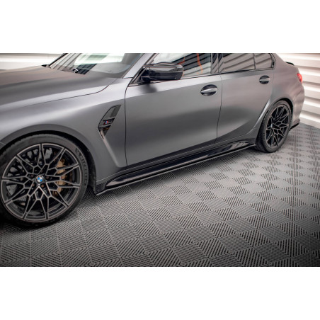 Diffusori minigonne street pro BMW M3 berlina / Touring G80 / G81 (Cod. M-BM3G80MCNC-SD1B)