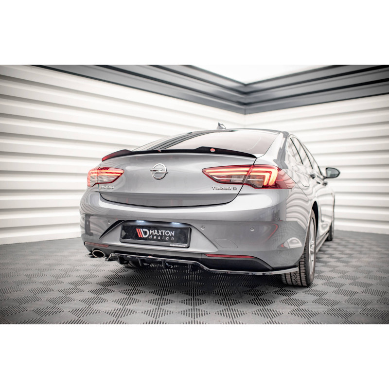Splitter posteriore (con barre verticali) Opel Insignia Mk2 (Cod. M-OP-IS-B-RSD1G+RD1G)
