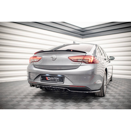 Splitter posteriore (con barre verticali) Opel Insignia Mk2 (Cod. M-OP-IS-B-RSD1G+RD1G)