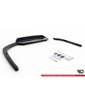 Splitter posteriore (con barre verticali) Opel Insignia Mk2 (Cod. M-OP-IS-B-RSD1G+RD1G)