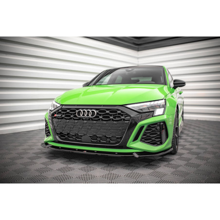 SPLITTER ANTERIORE V.1 Audi RS3 berlina 8Y (Cod. M-AU-RS3-8Y-S-FD1G)
