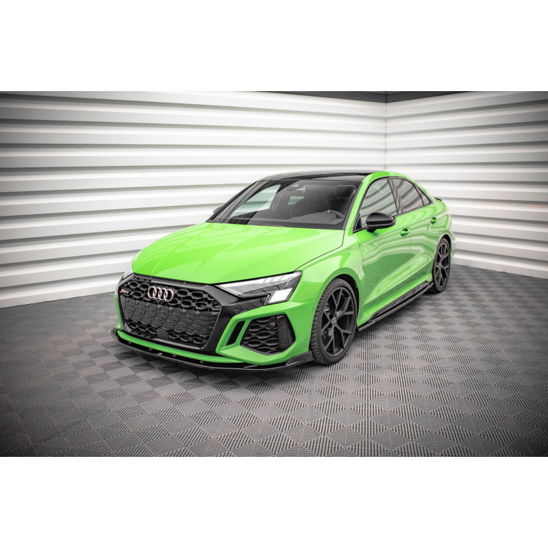 SPLITTER ANTERIORE V.2 Audi RS3 berlina 8Y (Cod. M-AU-RS3-8Y-S-FD2G)