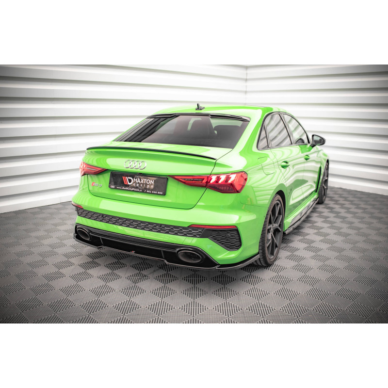 Splitter posteriore Audi RS3 berlina 8Y (Cod. M-AU-RS3-8Y-S-RD1G)