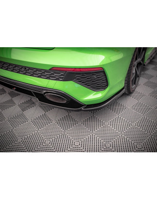 Splitter posteriore Audi RS3 berlina 8Y (Cod. M-AU-RS3-8Y-S-RD1G)
