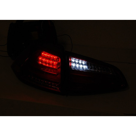 Fari Posteriori Volkswagen Golf 7 2013 Led Red Cardna (Cod. E-FAW138)