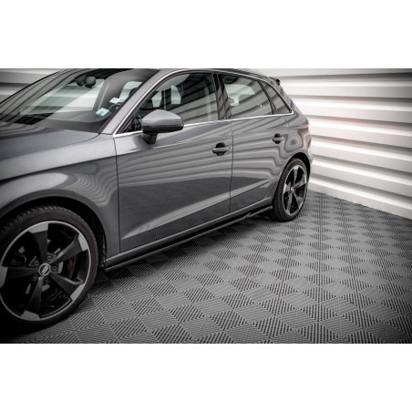 Diffusori minigonne Audi A3 Sportback 8V (Cod. M-AU-A3-8V-SD1G)