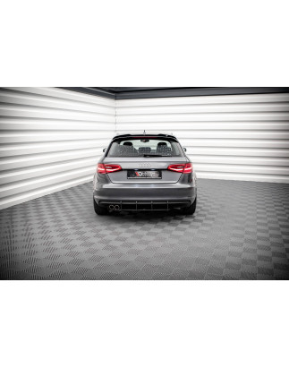 DIFFUSORE POSTERIORE street pro Audi A3 Sportback 8V (Cod. M-AUA38VCNC-RS1B)