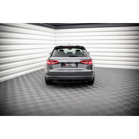 DIFFUSORE POSTERIORE street pro Audi A3 Sportback 8V (Cod. M-AUA38VCNC-RS1B)