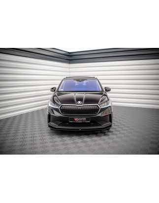 SPLITTER ANTERIORE V.1 Skoda Enyaq iV (Cod. M-SK-EN-1-FD1G)