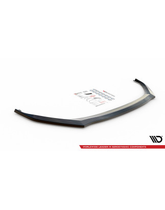 SPLITTER ANTERIORE V.1 Skoda Enyaq iV (Cod. M-SK-EN-1-FD1G)