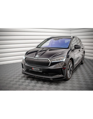 SPLITTER ANTERIORE V.2 Skoda Enyaq iV (Cod. M-SK-EN-1-FD2G)
