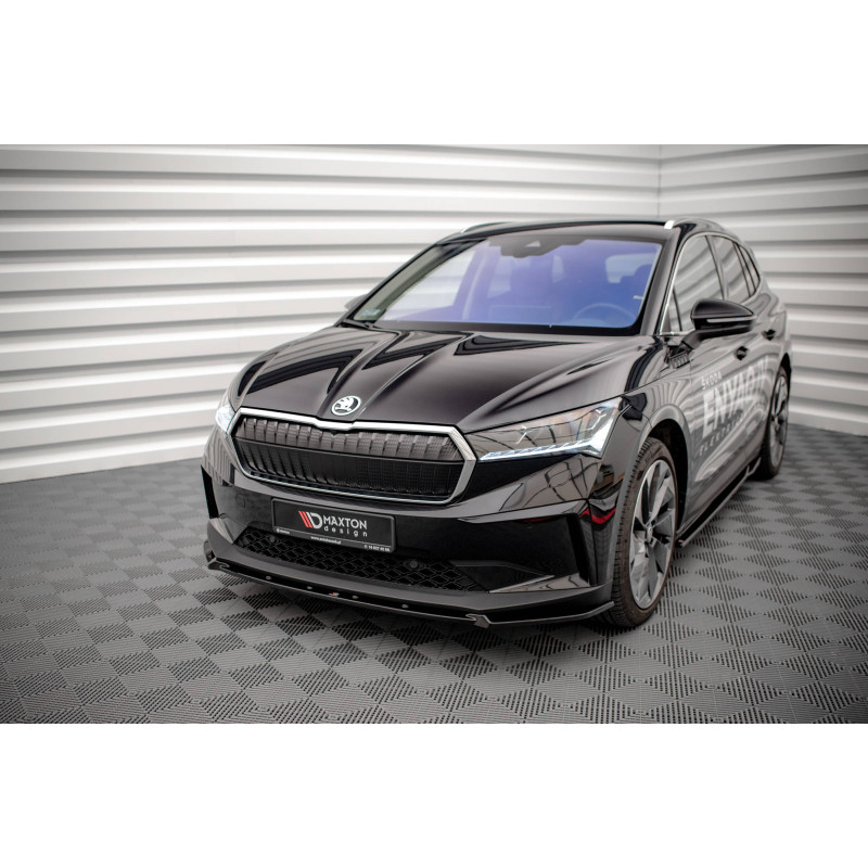 SPLITTER ANTERIORE V.2 Skoda Enyaq iV (Cod. M-SK-EN-1-FD2G)