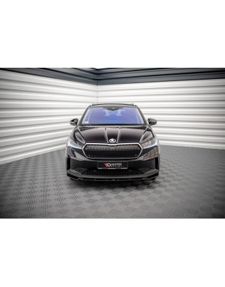 SPLITTER ANTERIORE V.2 Skoda Enyaq iV (Cod. M-SK-EN-1-FD2G)