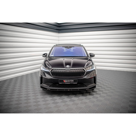 SPLITTER ANTERIORE V.2 Skoda Enyaq iV (Cod. M-SK-EN-1-FD2G)