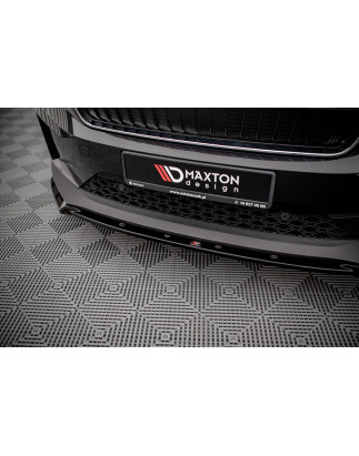 SPLITTER ANTERIORE V.2 Skoda Enyaq iV (Cod. M-SK-EN-1-FD2G)
