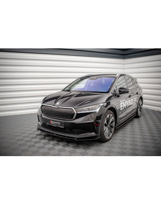 SPLITTER ANTERIORE V.3 Skoda Enyaq iV (Cod. M-SK-EN-1-FD3G)