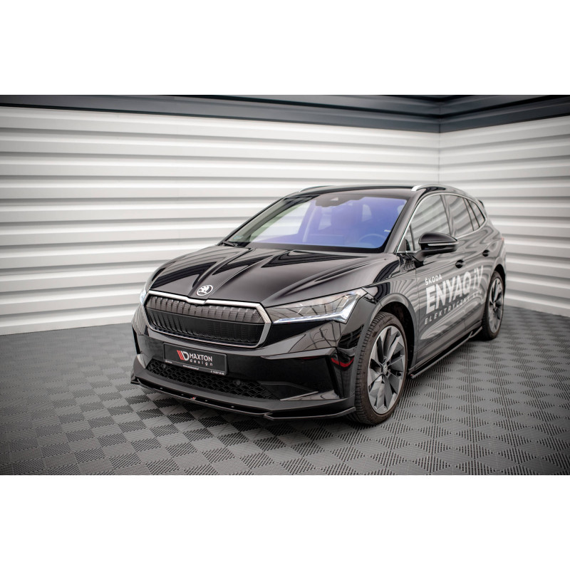 SPLITTER ANTERIORE V.3 Skoda Enyaq iV (Cod. M-SK-EN-1-FD3G)